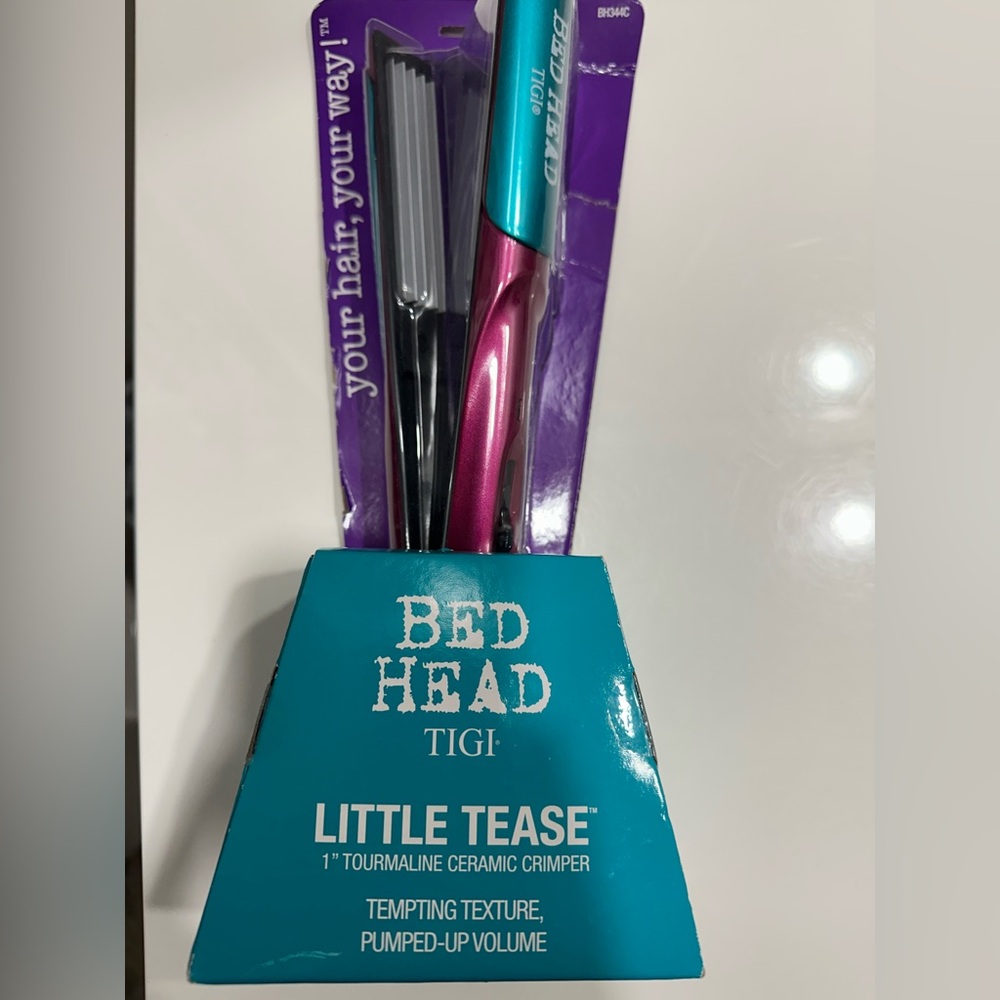 BedHead Little Tease Hair Crimper - Pink and Blue